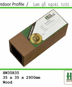 LAM GỖ NGOÀI TRỜI HW35R35 màu gỗ