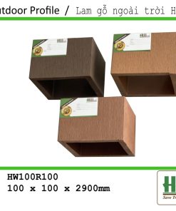 Lam gỗ ngoài trời Hwood HW100R100