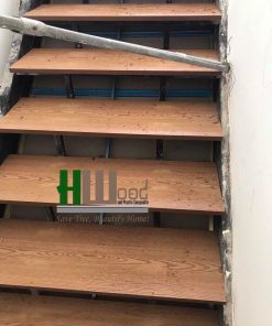 Sàn gỗ ngoài trời HW300S18 lót cầu thang