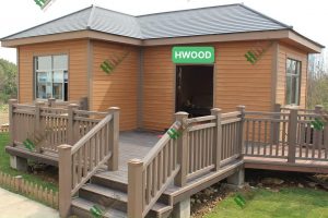 Trụ gỗ ngoài trời HW150C150