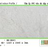 Tấm ốp pvc vấn đá dập nổi 3d HWEB03