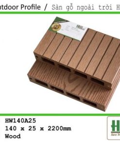 àn gỗ ngoài trời HW140A25 gỗ