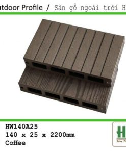 àn gỗ ngoài trời HW140A25 đồng nâu