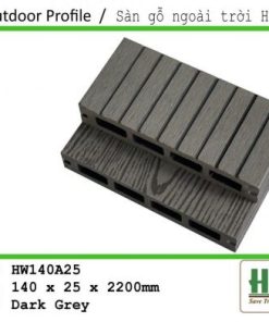 àn gỗ ngoài trời HW140A25 xám
