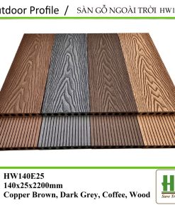 Sàn gỗ ngoài trời HW140E25