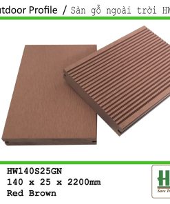 sàn gỗ ngoài trời HW140S25GN