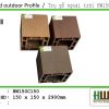Trụ gỗ ngoài trời HW150C150