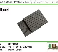 Thanh đa năng ngoài trời HW71W10 xám