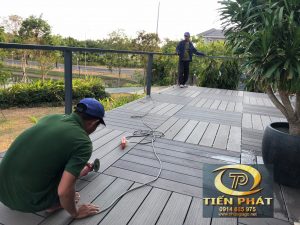 thi công sàn nhựa gỗ