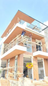 thi công tấm nhựa gỗ tại Bình Dương