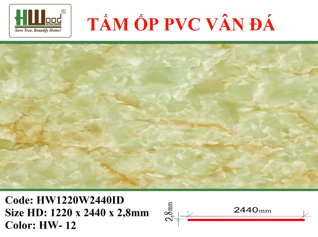 Tấm ốp PVC Đá Hoa Cương - Ảnh 11