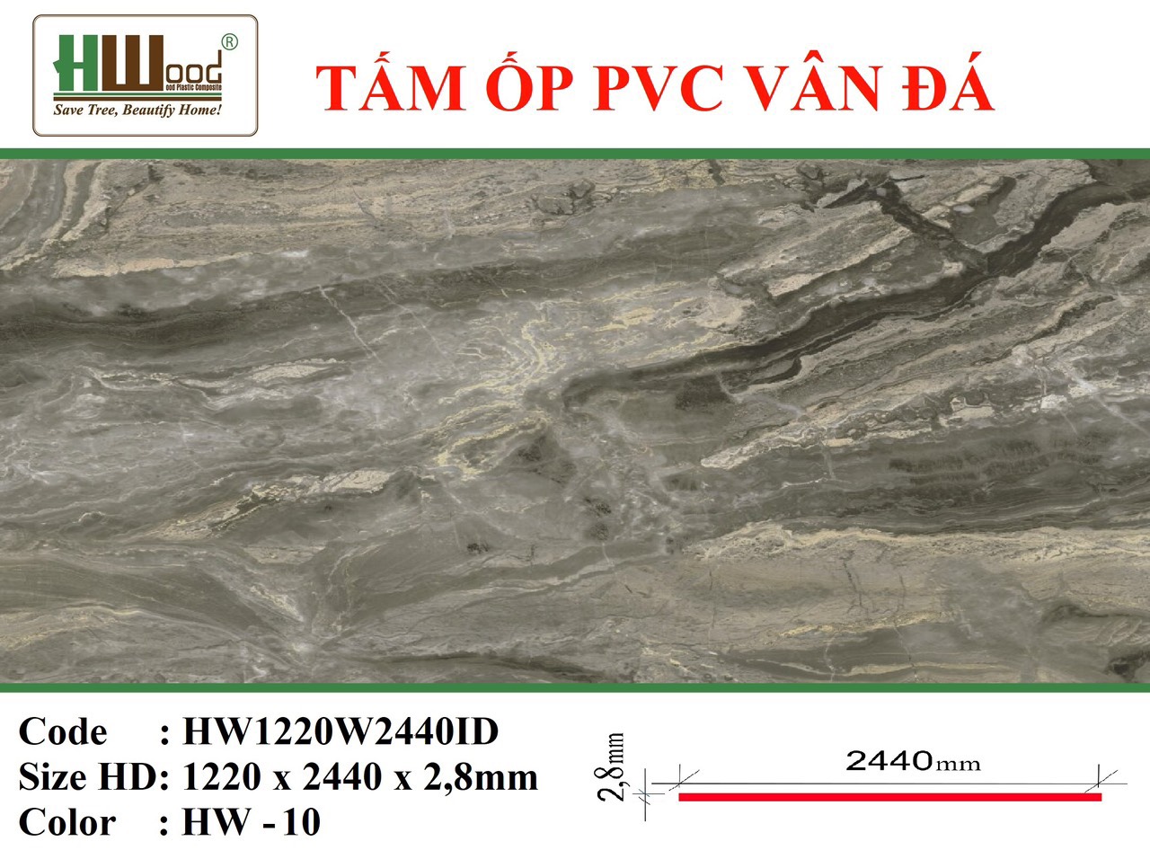 Tấm ốp PVC Đá Hoa Cương - Ảnh 13