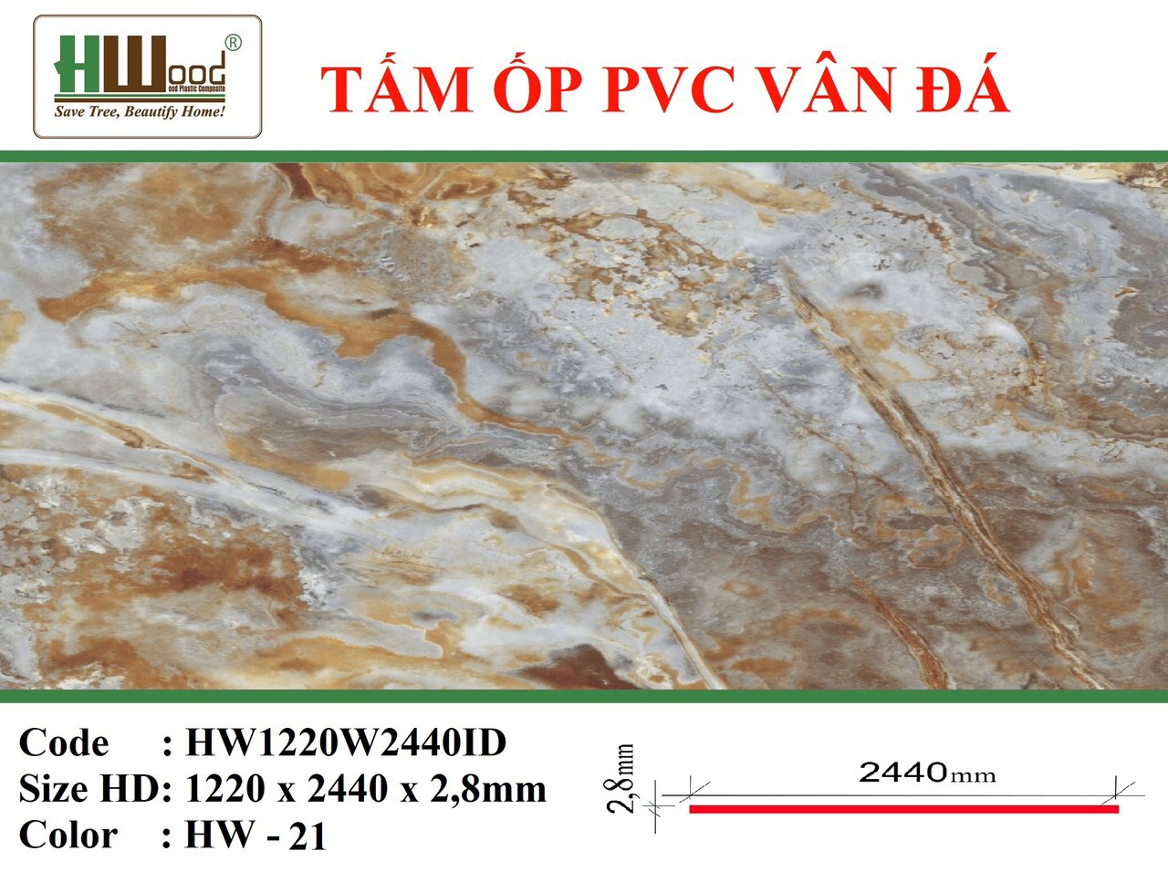 Tấm ốp PVC Đá Hoa Cương - Ảnh 18