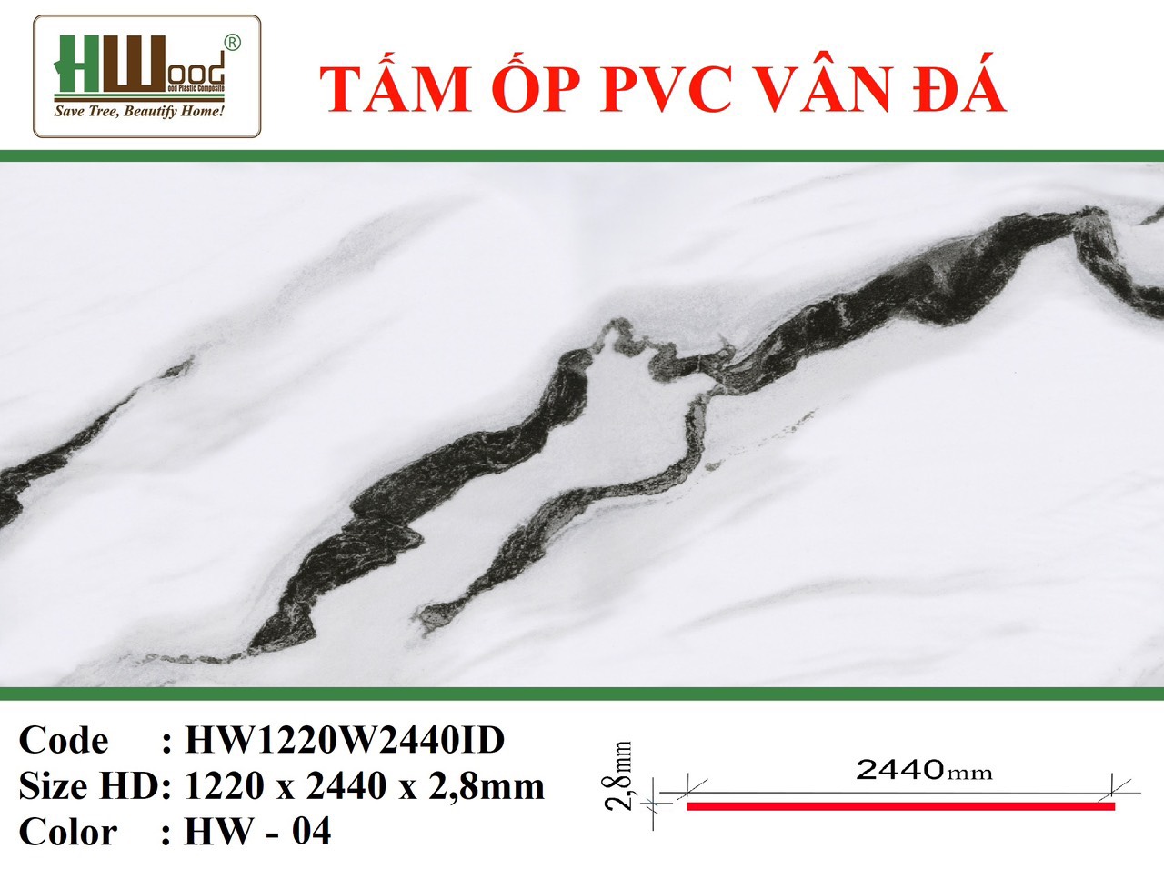 Tấm ốp PVC Đá Hoa Cương - Ảnh 7