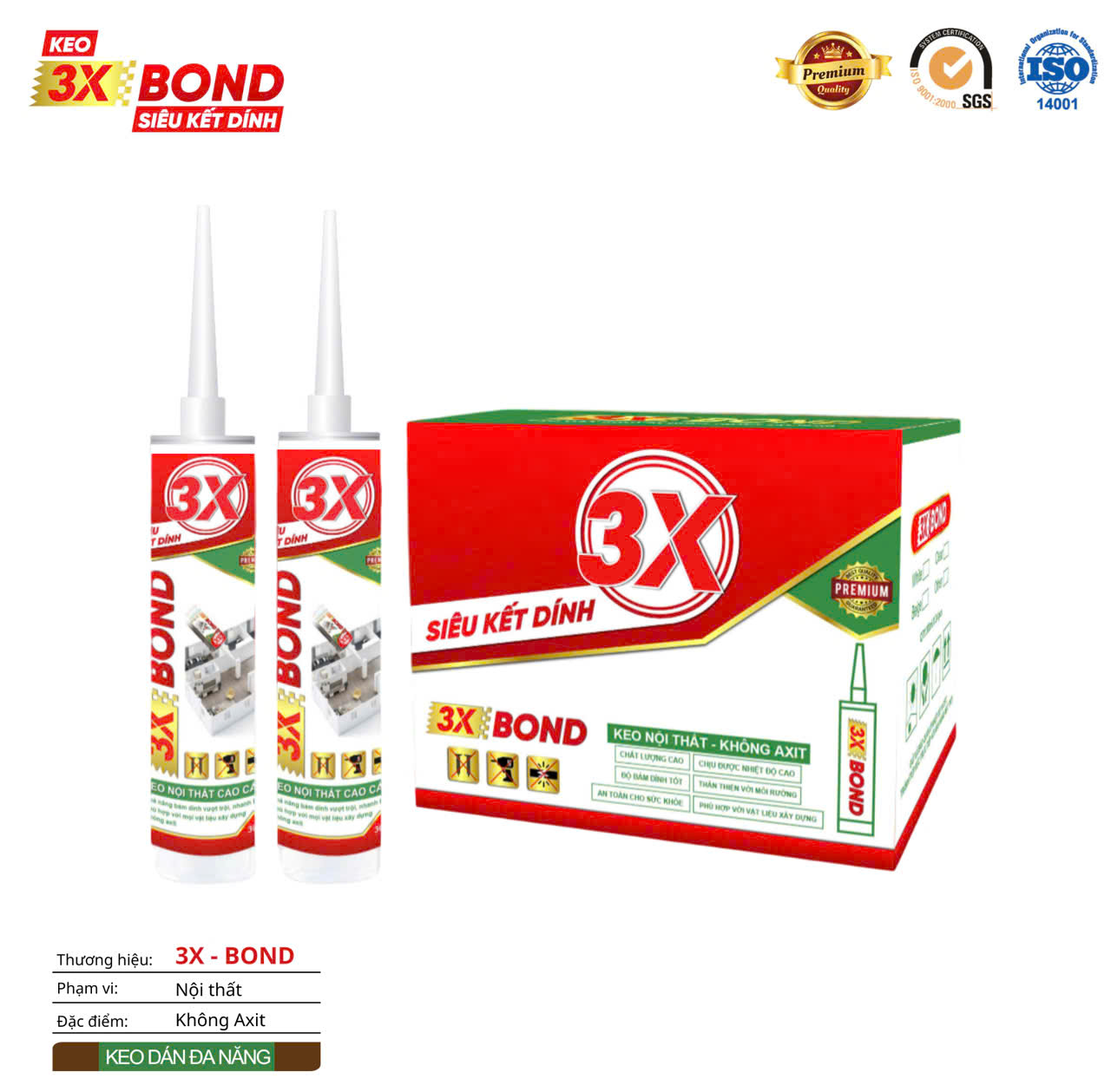 Keo Dán Nội Thất